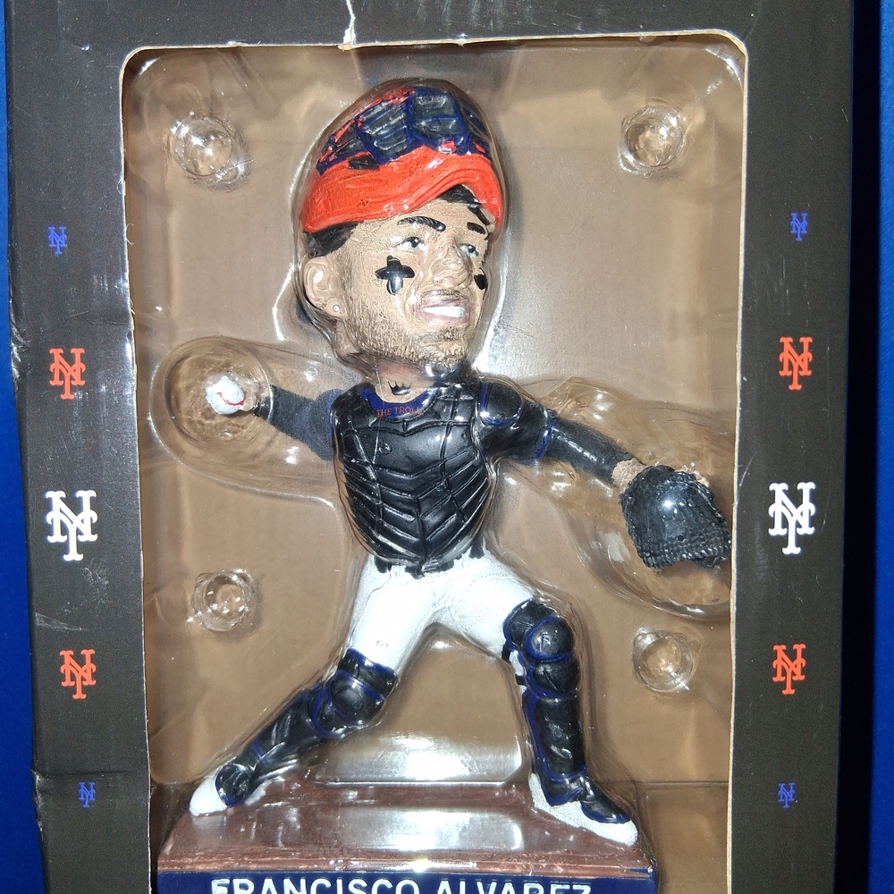 Francisco Alvarez Bobblehead - Black and Blue